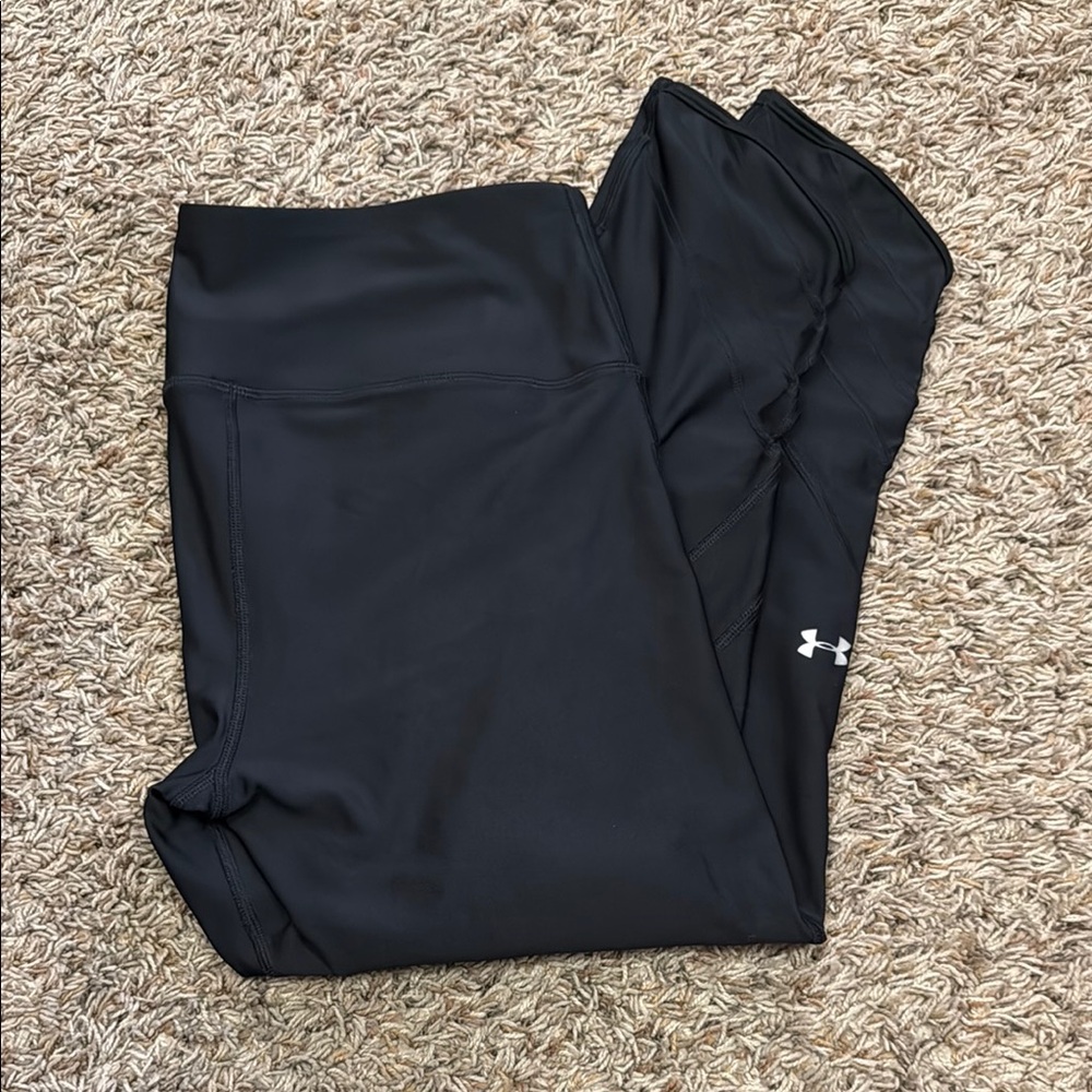 Under Armour Jet Black Performance Leggings